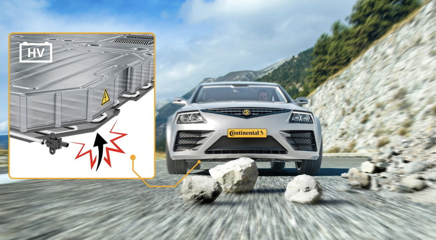 CONTINENTAL BRINGT NEUE SENSOREN ZUM SCHUTZ DER BATTERIE VON ELEKTROFAHRZEUGEN AUF DEN MARKT